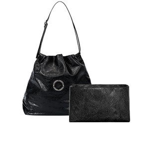 适用于GROTTO个乐新款真皮垃圾袋杜邦纸内胆包轻薄防水隔层收纳袋