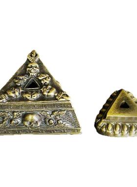 藏传藏式家用法器羯磨杵底座摆件