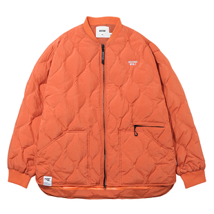 RESTICK 700FP金属尼龙菱形格轻薄羽绒服内胆男冬季保暖夹克外套