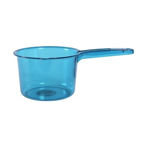 塑料家用水瓢加厚耐摔便携式透明水勺舀水创意浇花用舀水勺子