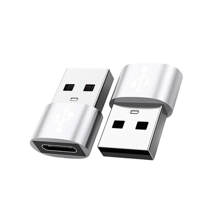 usb转typec转接头usb转换接头otg转接器u盘适用苹果手机数据线type c转usb转接口tpc转micro安卓充电优盘车载