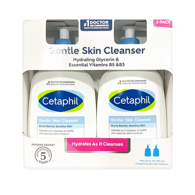 无泡沫Cetaphil丝塔芙洗面奶保湿