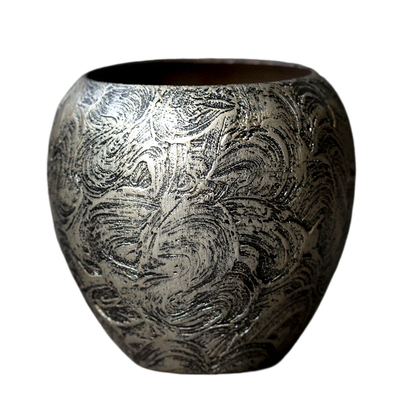 天然大漆建水漆器杯洗水盂小号