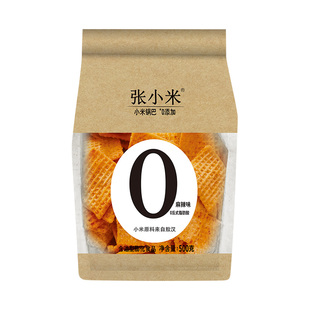张小米0食品添加剂小米锅巴爆款解馋零食500g麻辣/五香/原味低GI