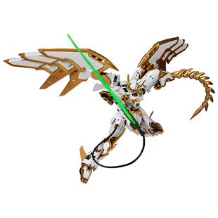 BANDAI万代RG高达拼装模型1/144艾比安白金配色恶魔敢达癌变板喷