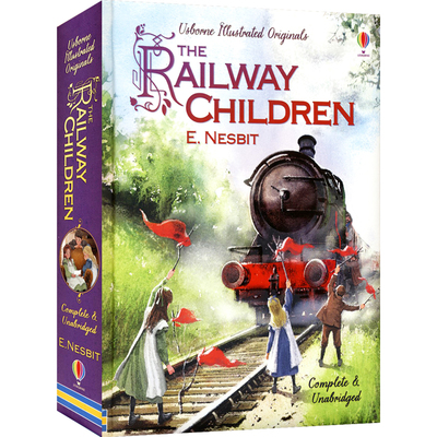 尤斯伯恩插画故事铁路边的孩子