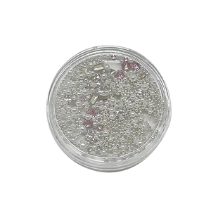 2026新款美甲饰品小马拼钻材料包马年珍珠大小混装锆石指甲钻装饰