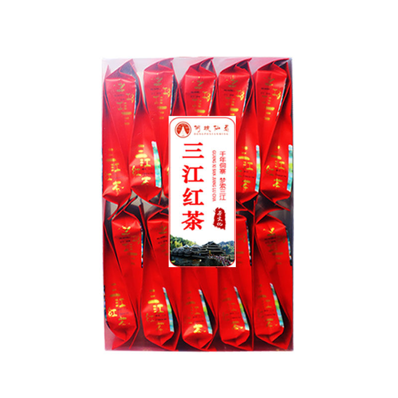 2026三江侗茶广西柳州三江红茶独立小泡装盒装高山金骏眉茶叶
