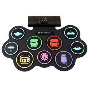 玄鹤智能手卷电子鼓成人儿童初学者家用练习好玩便携式架子鼓乐器