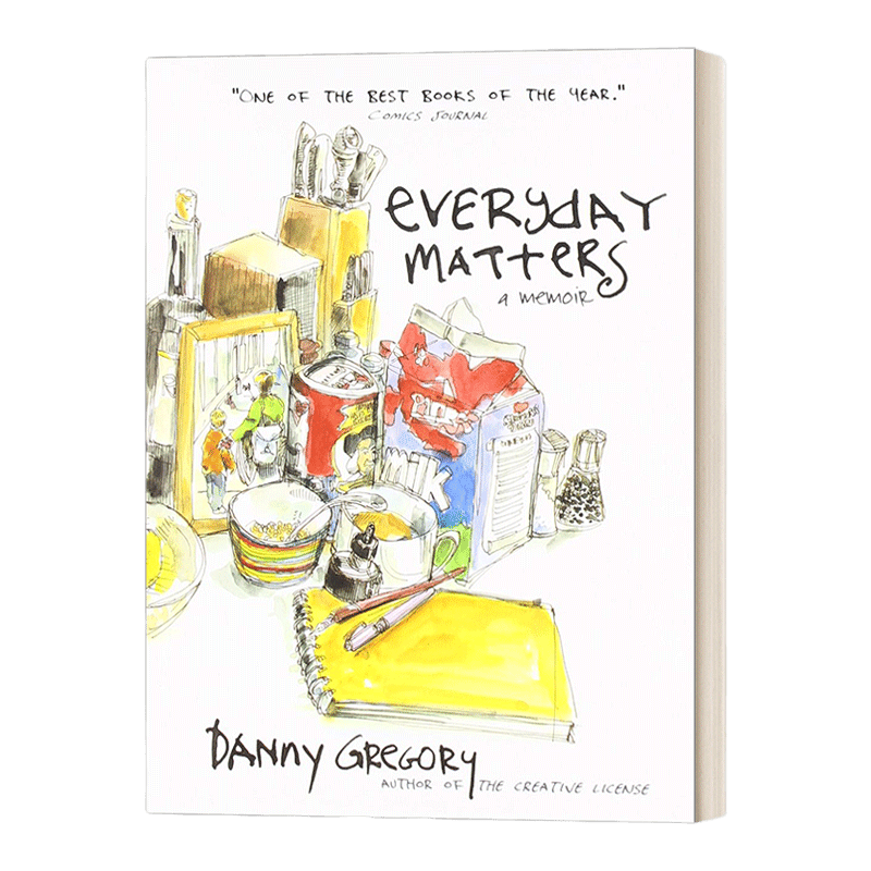 英文原版 Everyday Matters 每天都很重要 生活日志图文书 英文版 进口英语原版书籍