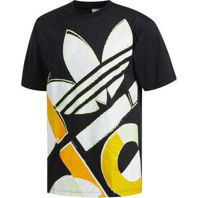 Adidas/阿迪达斯正品三叶草男子运动训练休闲圆领短袖DV3287