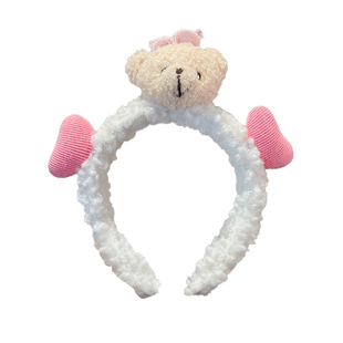 洗脸专用发箍女款可爱毛绒头箍发捆女2025年网红新款压发发卡头饰