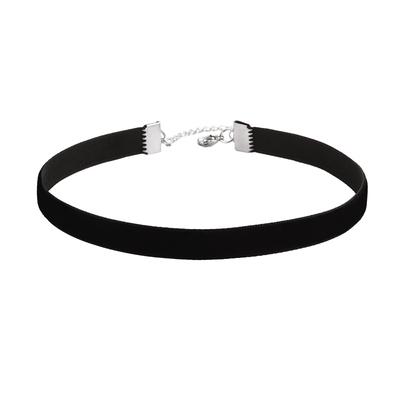 经典黑色choker颈链可穿吊坠