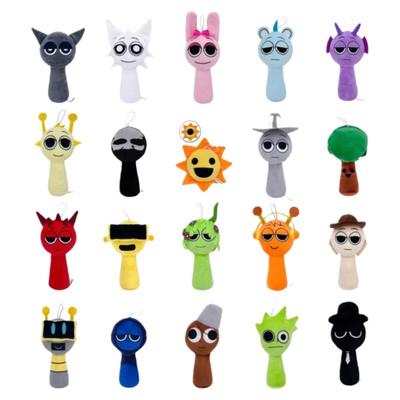 sprunki节奏盒子游戏玩偶挂件