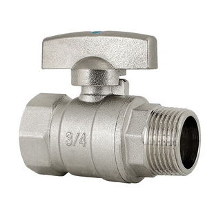 全铜加厚4分6分盾运内外丝活接球阀暖气水管大流量全通径直通开关