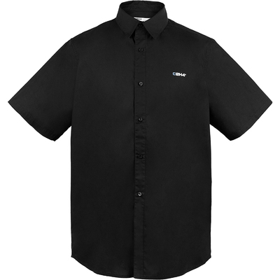 C2H4印花衬衫拼布经典LOGO