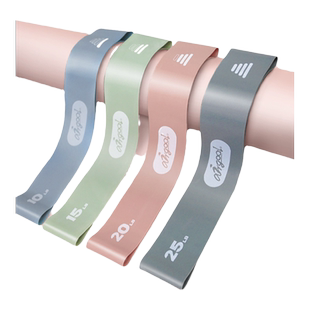 爱高乳胶弹力圈健身瑜伽弹力带女男阻力带力量训练深蹲练臀拉伸