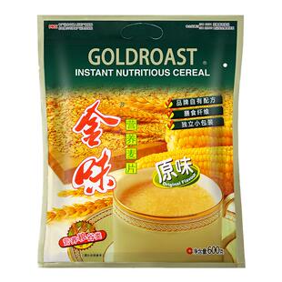 金味麦片营养早餐原味燕麦片即食冲饮独立小包装420g官方旗舰店
