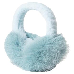 杨超越同款耳罩蓝色耳包女冬季护耳朵保暖防冻毛绒耳套耳暖耳捂子