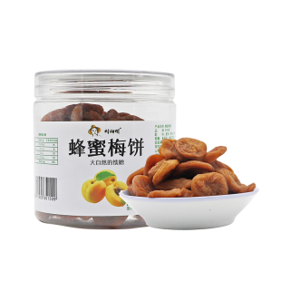 刘向明 蜂蜜梅饼孕妇零食话梅肉 无核梅子休闲食品酸梅酸甜青梅干