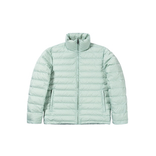 CountryMoment【男女同款】薄荷绿排骨羽绒服轻薄短款立领外套冬