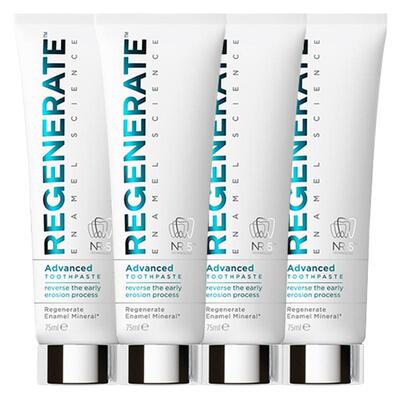 regenerate修护美白牙膏75ml*4支