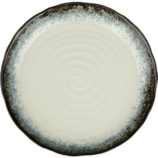 7折清仓日本进口釉下彩有古窑日式复古大深盘浅盘大平盘小碟子