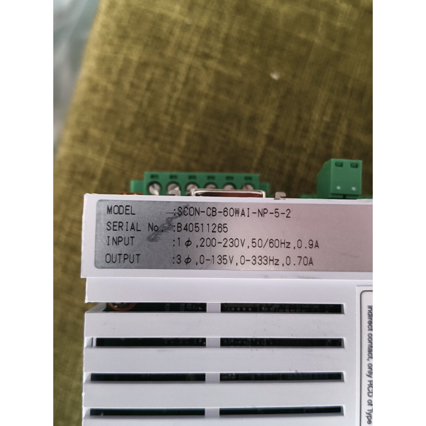 【议价-可维修】SCON-CB-60WAI-NP-5-2/二手均有货