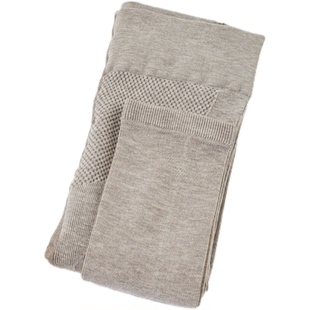 细条纹九分裤袜女春秋薄款外穿显瘦打底裤不连脚打底袜奶白咖灰色