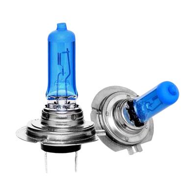 汽车货车灯泡白黄光H4H7H1聚光高亮12/24V远光近光雾灯HB3前大灯