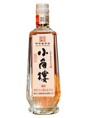 四川小角楼N9国标优级纯粮固态法浓香型白酒52度500ml正品包邮