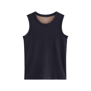 芬腾男士保暖背心秋冬季抗菌秋衣青年男款大码内衣打底衫单件上衣