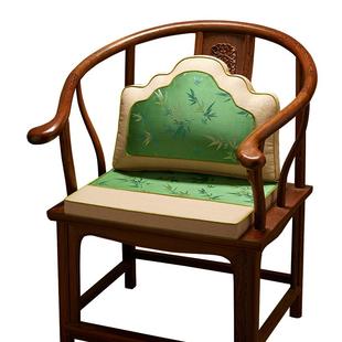 新中式靠山枕红木椅子坐垫靠垫一体罗汉床大靠枕实木沙发靠背定制