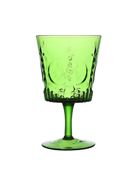 中古vintage美式复古浮雕杯酒杯