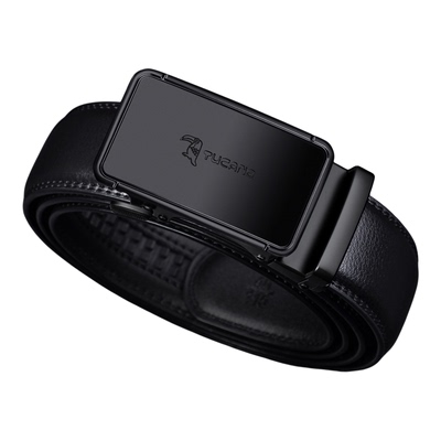 啄木鸟男士真皮皮带自动扣黑色商务高档牛皮裤腰带2025新款休闲