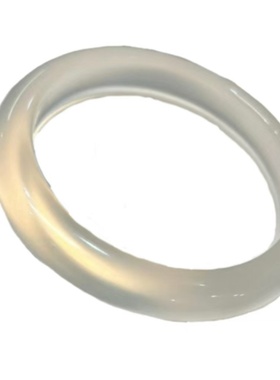 天然玛瑙镯子白月光玉髓手镯女高级感冰种玉镯开学季女大学生礼物