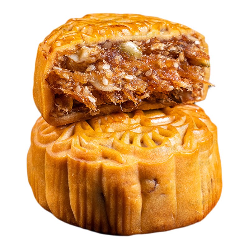 鸿福特制金腿五仁月饼袋装