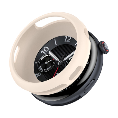 适用于vivowatch5保护套软硅胶智能手表VIVOWATCH5保护壳男女通用边框保护镂空半包可水洗防摔防刮专用配件