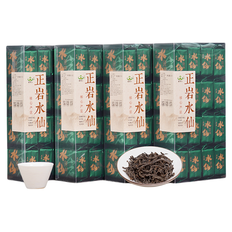 【碧雾山正岩水仙】高枞水仙大红袍中轻火慢炖粽叶木质青苔香500g