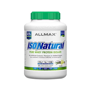 ALLMAX天然分离乳清蛋白粉IsoNatural93高蛋白成人健身营养粉原味