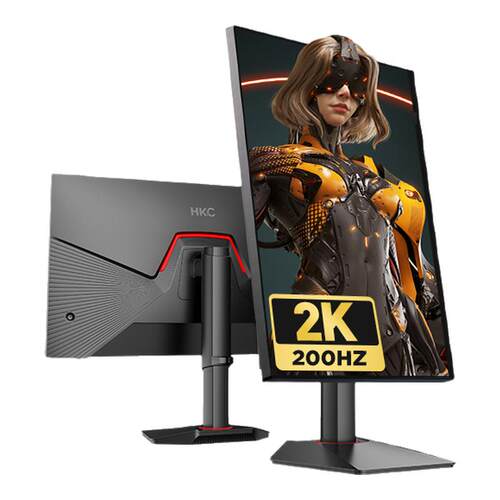HKC显示器27英寸2K200HZ电竞IG27Q电脑SG27QC曲面4K屏幕G27H2Pro