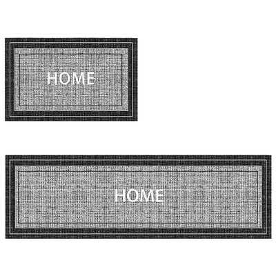 青彩季防滑防污厨房地垫