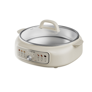 九阳0涂层电饼铛家用新款加深加大煎饼烙饼一体机不锈钢电煎锅