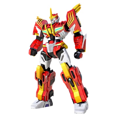 铠兽超人玩具3狮王战神男孩变形机器人金刚男童儿童6机甲合体凯三