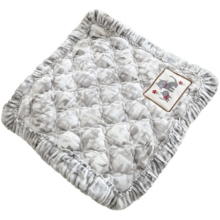 蔓越家 北欧加厚毛绒雪花绒秋冬坐垫学生座椅垫办公室防滑板凳垫