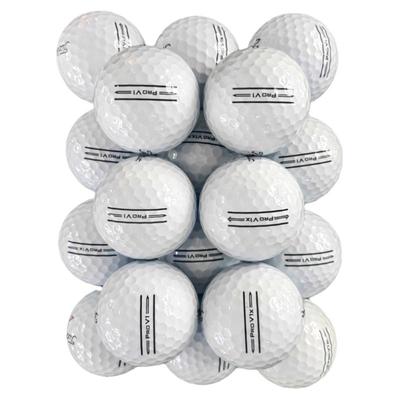 Titleist高尔夫球新款黄色三线球泰勒梅五层球红马六层下场球