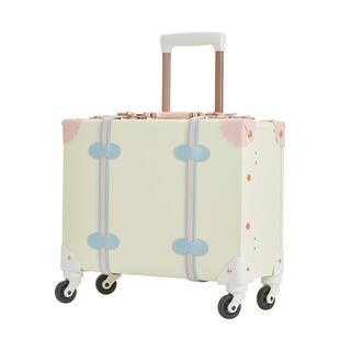 复古行李箱女18寸小型轻便密码登机箱旅行箱小清新拉杆箱高颜值