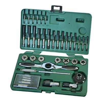 世达高速钢粗牙丝锥扳手套装螺纹