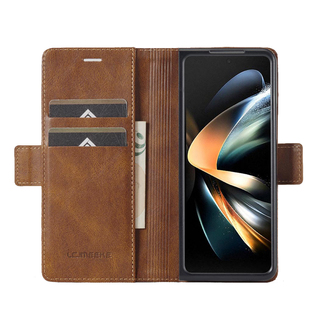 适用三星Z Fold7新款手机壳fold6插卡保护套fold5磁吸翻盖W24/W26支架皮套W23/W22全包壳fold4/3防摔保护壳男