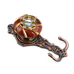 高档欧式窗帘挂钩墙钩壁钩配件辅料挂球绑带绑绳挂球配套7钻挂钩